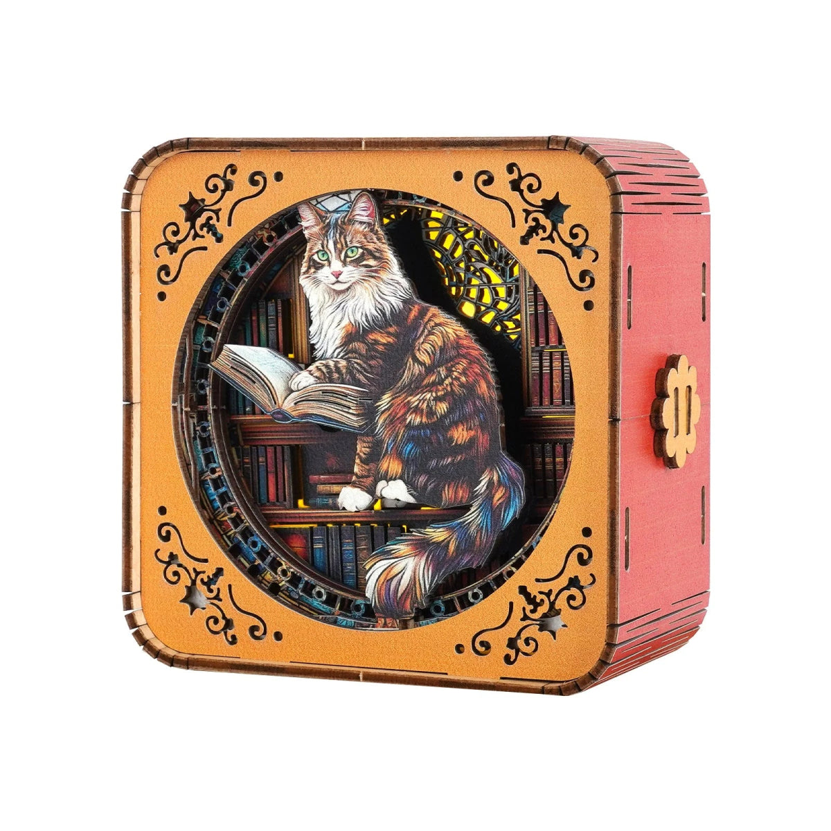 Colorful Maine Coon Night Light - KAAYEE Puzzle