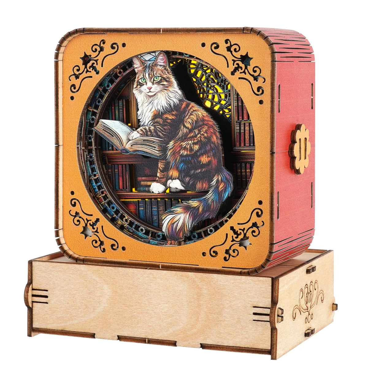 Colorful Maine Coon Night Light - KAAYEE Puzzle