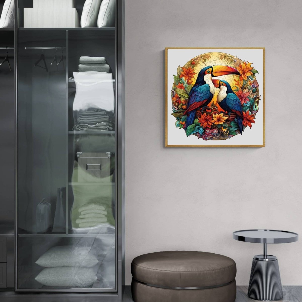 Colorful Toucans Wooden Jigsaw Puzzle - KAAYEE Puzzle