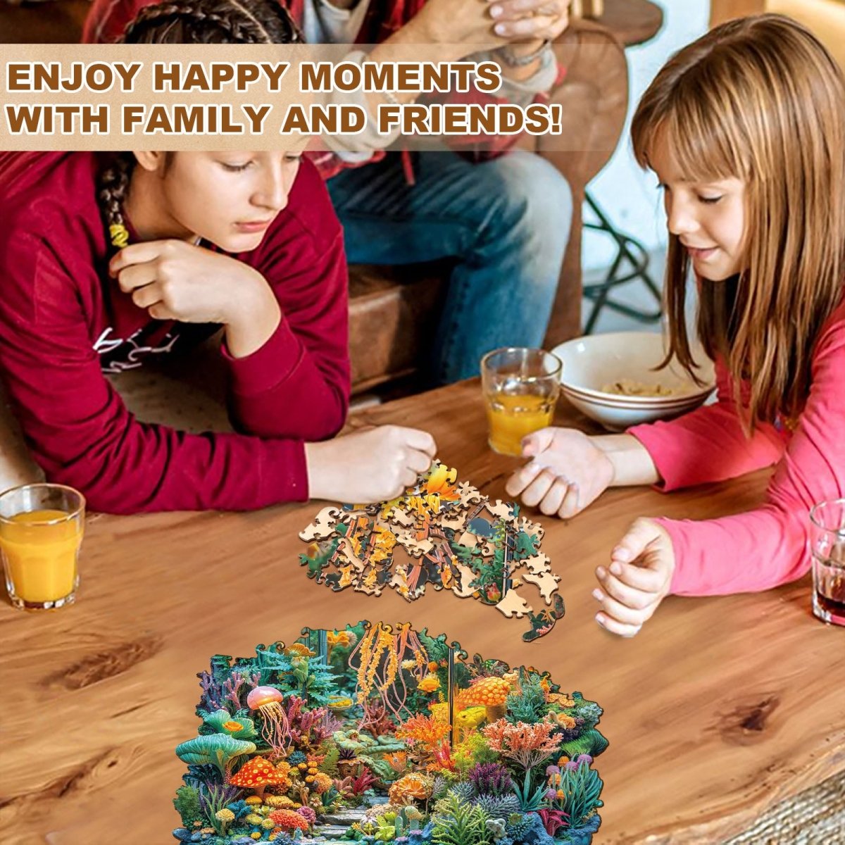 Coral greenhouse Wooden Jigsaw Puzzle - KAAYEE Puzzle