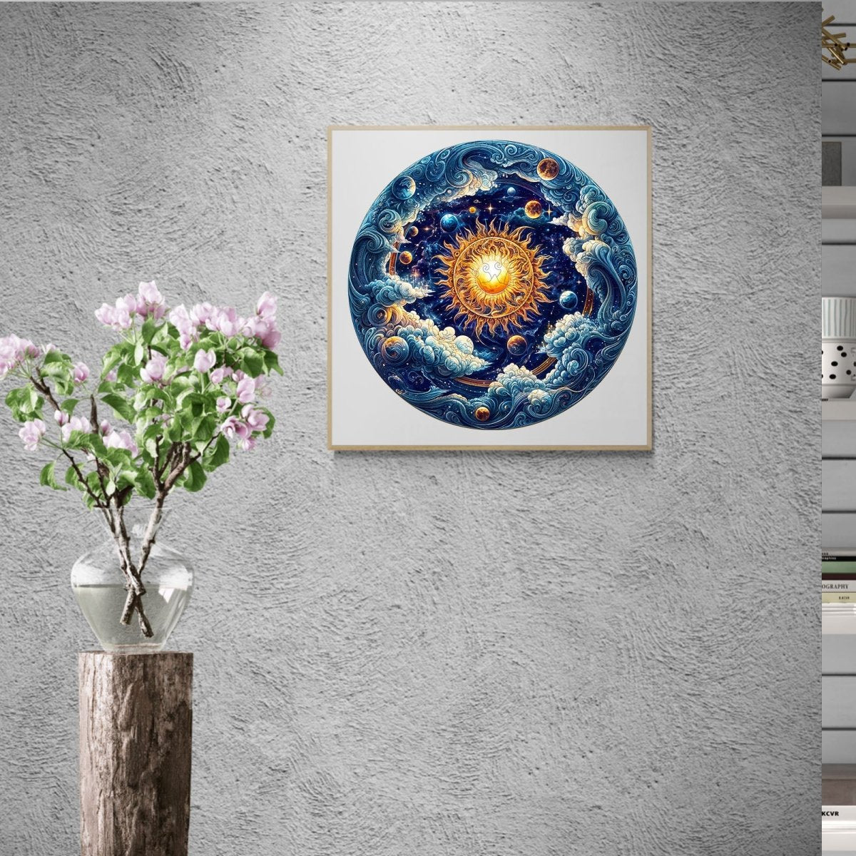 Cosmic Radiance Wooden Jigsaw Puzzle - KAAYEE Puzzle