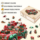 Crazy Christmas Wooden Jigsaw Puzzle - KAAYEE Puzzle