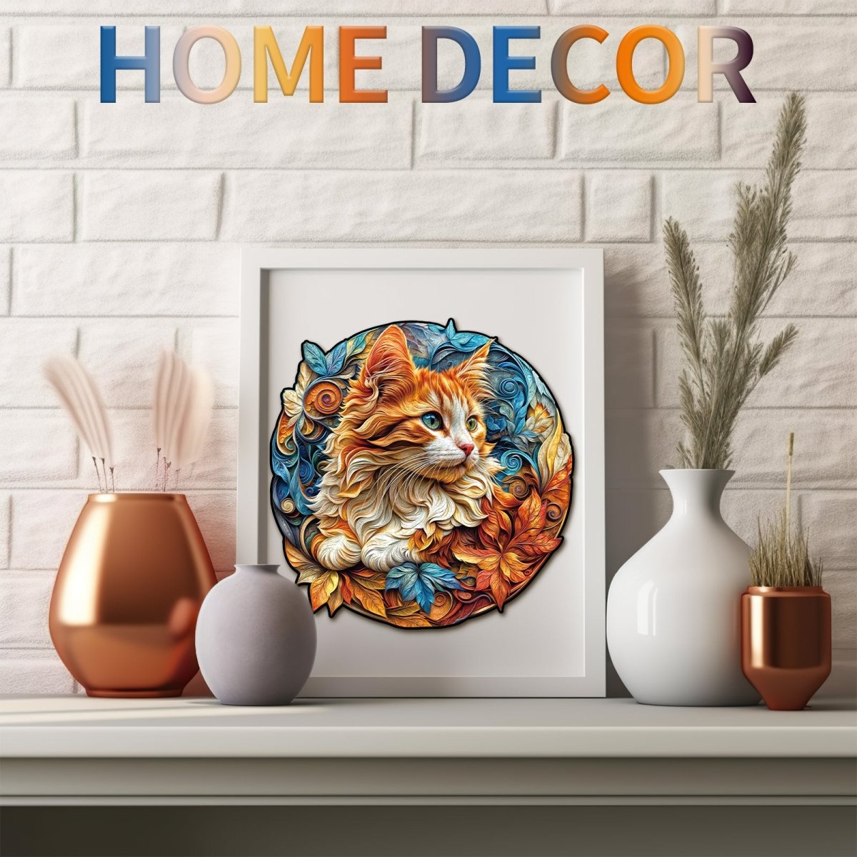 Curious Kitten Wooden Jigsaw Puzzle - KAAYEE Puzzle