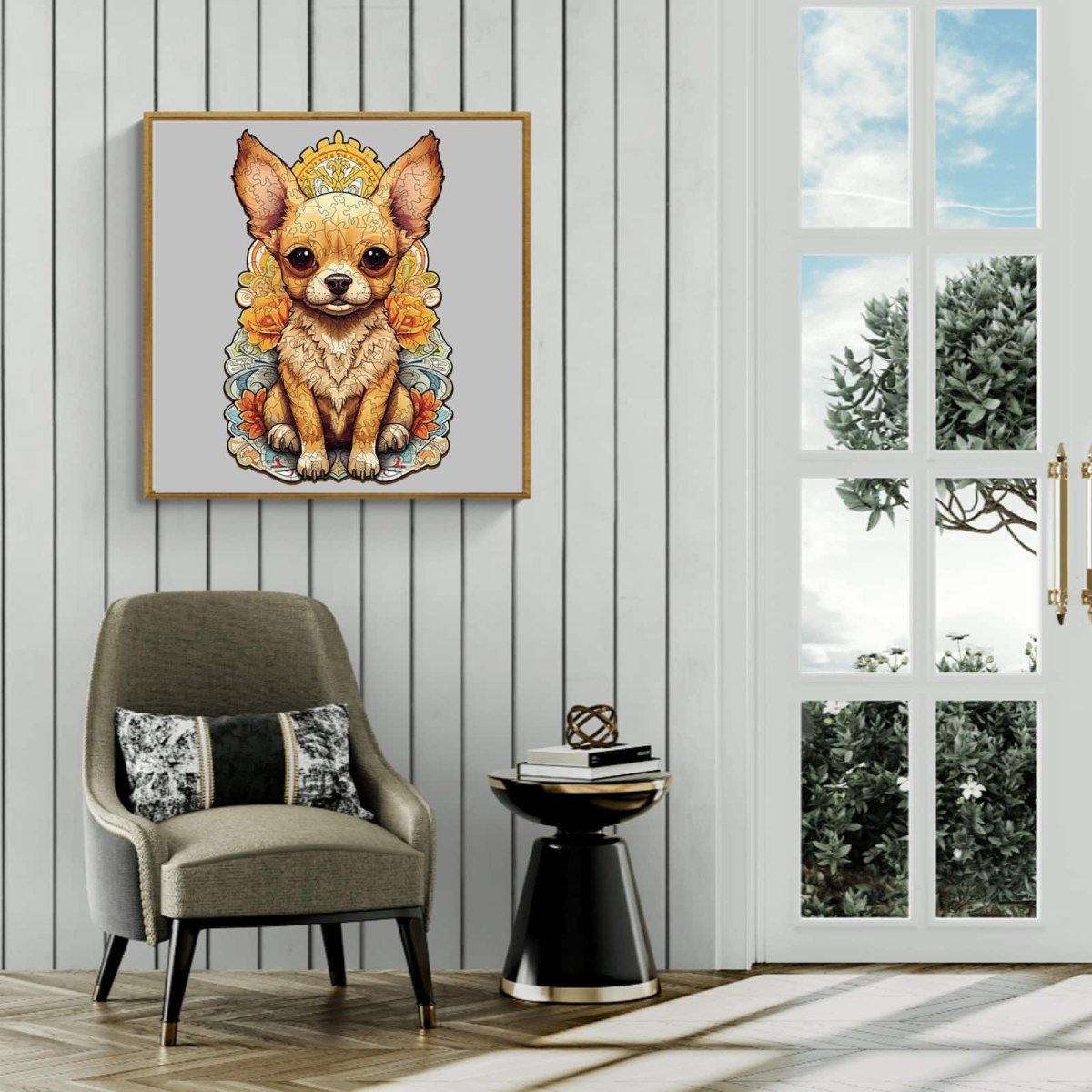Cute Chihuahua 2 Wooden Jigsaw Puzzle - KAAYEE Puzzle