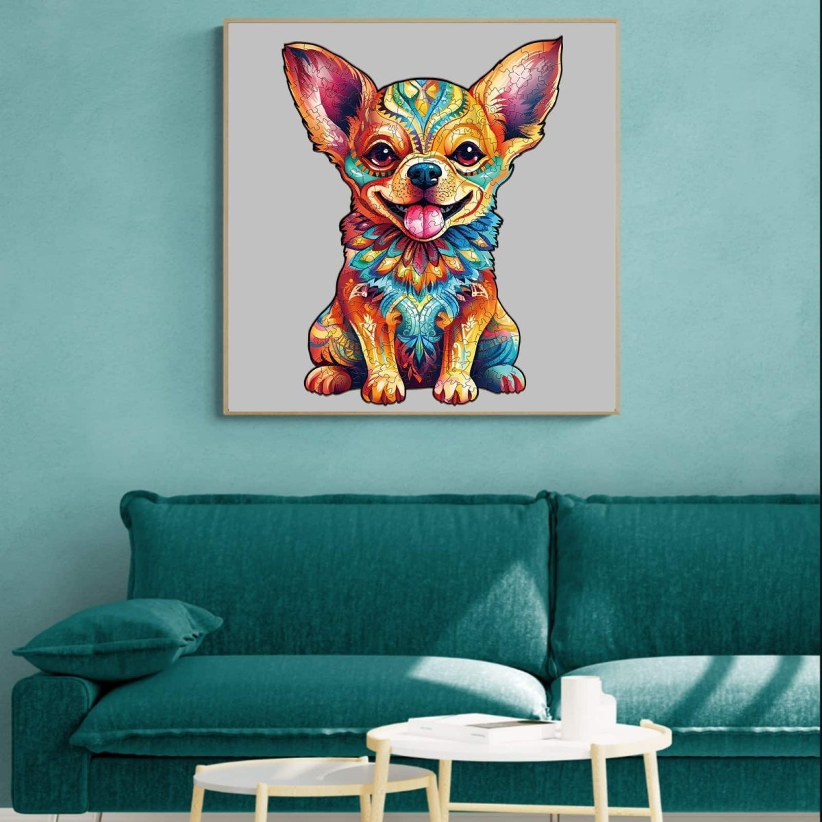 Cute Chihuahua Wooden Jigsaw Puzzle - KAAYEE Puzzle