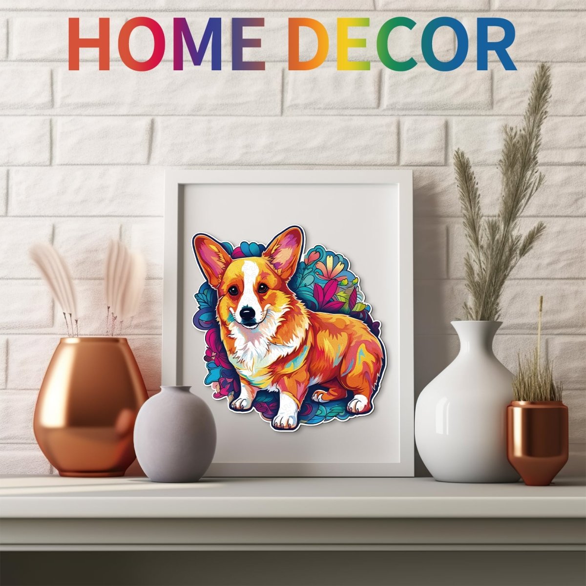 Cute Corgi Wooden Jigsaw Puzzle - KAAYEE Puzzle