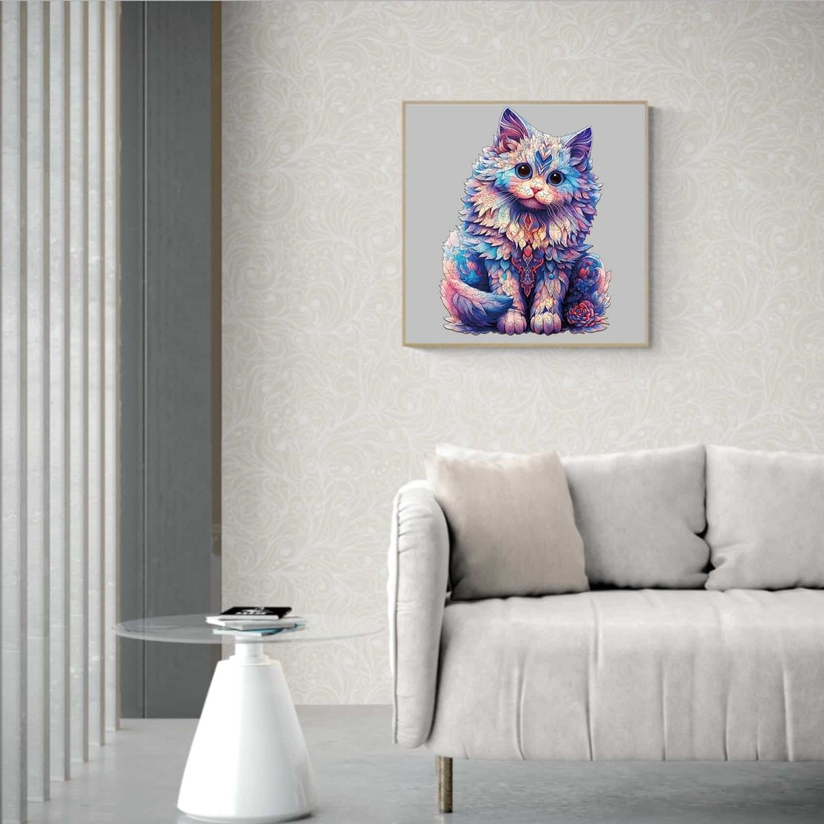 Cute Ragdoll Cat Wooden Jigsaw Puzzle - KAAYEE Puzzle