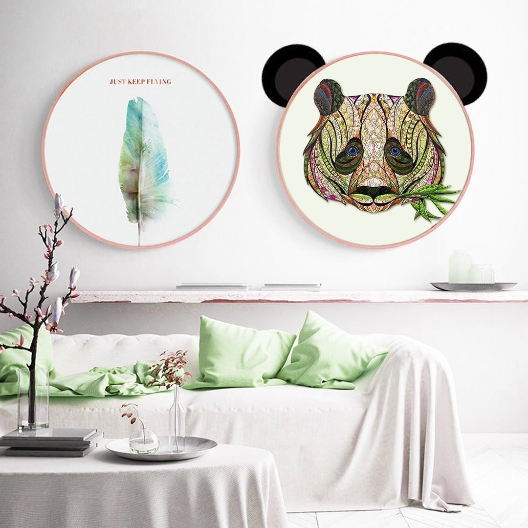 CUTIE PANDA Wooden Jigsaw Puzzle - KAAYEE Puzzle