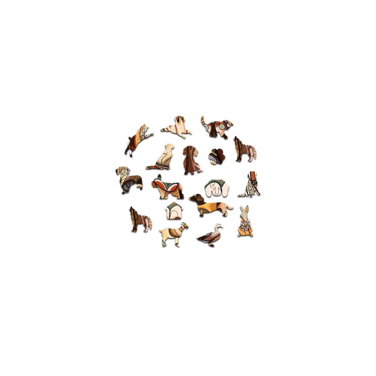 Dachshund Wooden Jigsaw Puzzle - KAAYEE Puzzle