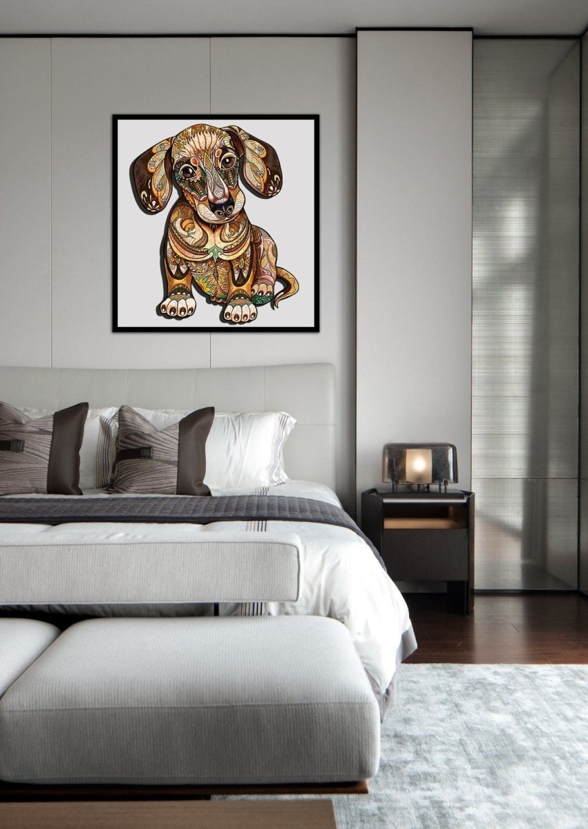 Dachshund Wooden Jigsaw Puzzle - KAAYEE Puzzle