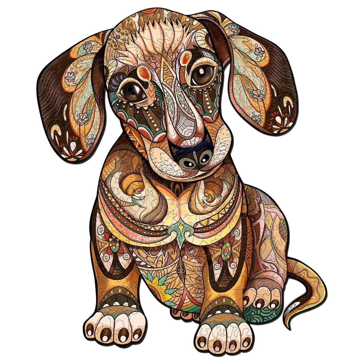 Dachshund Wooden Jigsaw Puzzle - KAAYEE Puzzle