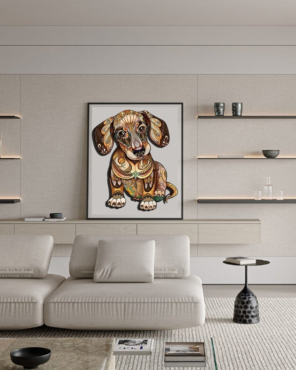Dachshund Wooden Jigsaw Puzzle - KAAYEE Puzzle