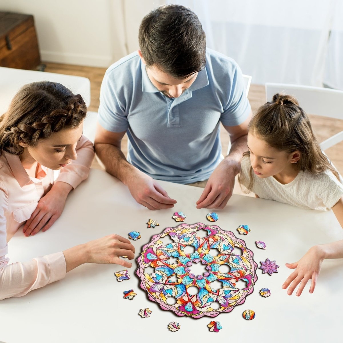 Datura Flower Wooden Jigsaw Puzzle - KAAYEE Puzzle