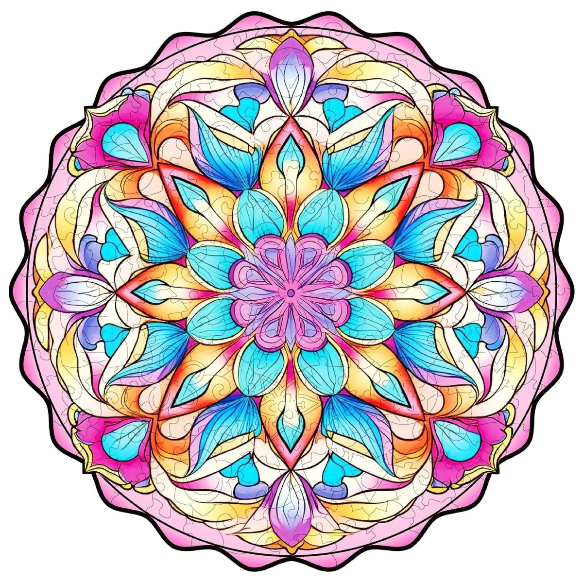 Datura Flower Wooden Jigsaw Puzzle - KAAYEE Puzzle