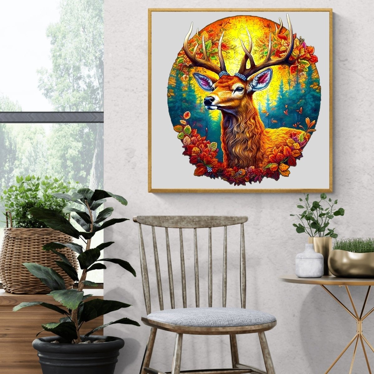 DEER OF LIFE 1 Wooden Jigsaw Puzzle - KAAYEE Puzzle