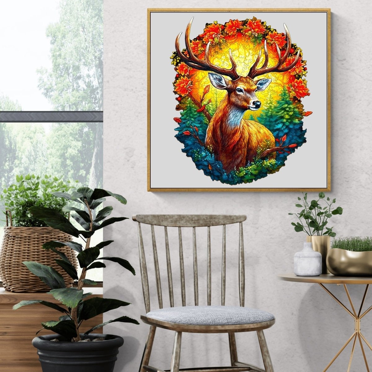 Deer of Life 2 Wooden Jigsaw Puzzle - KAAYEE Puzzle