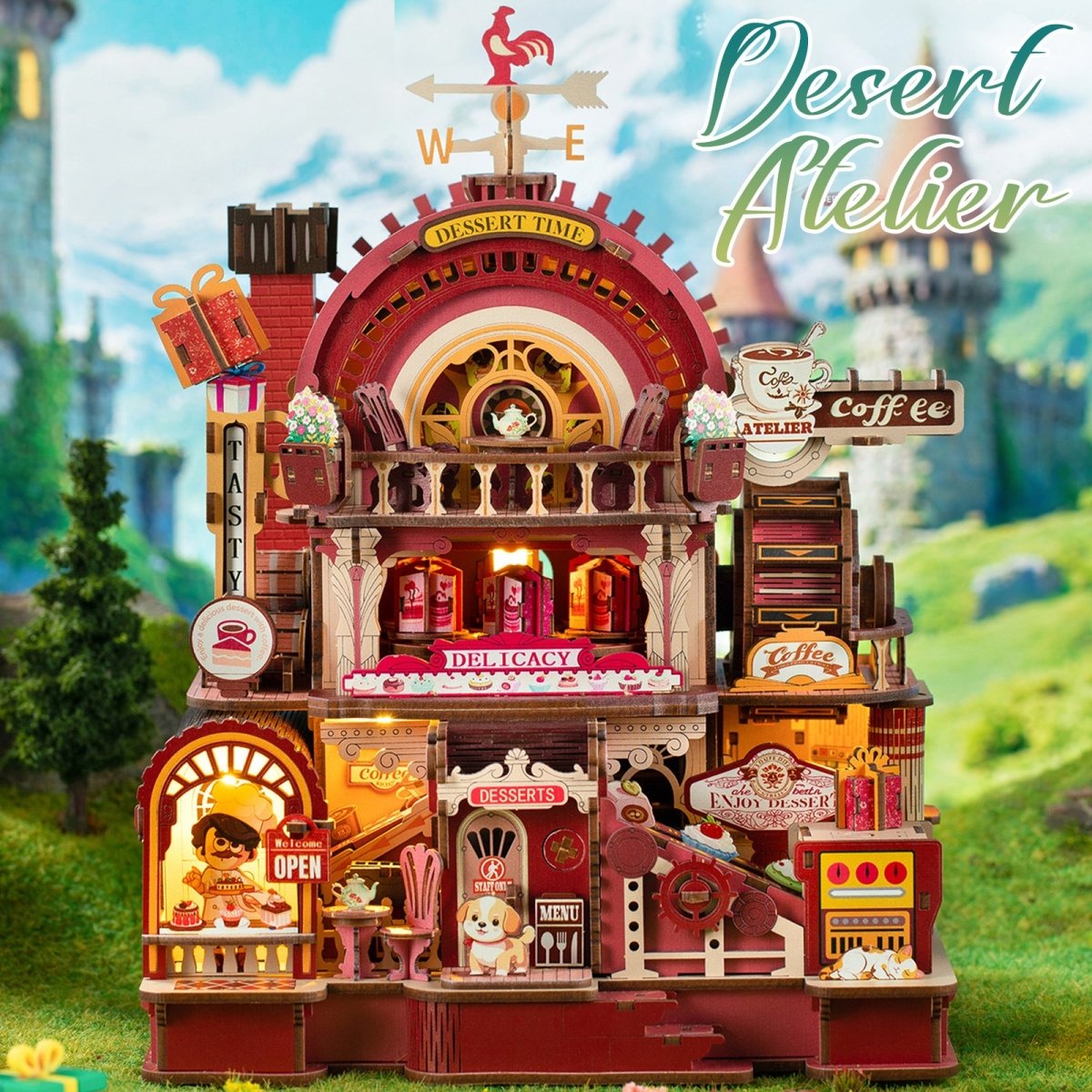 Dessert Atelier DIY Miniature House - KAAYEE Puzzle