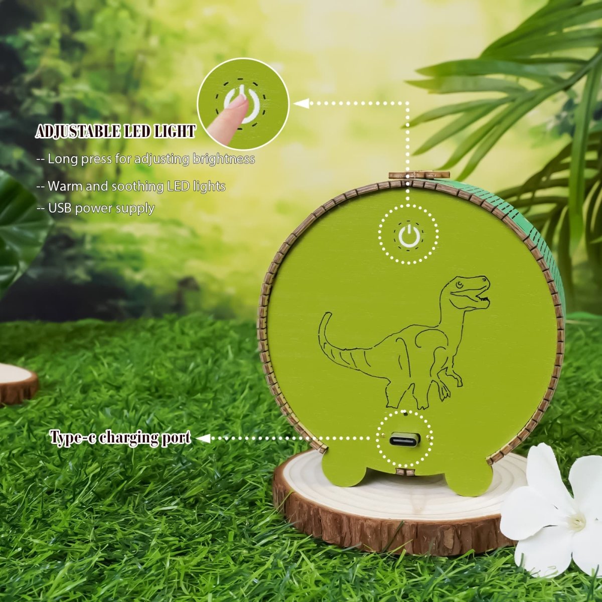 Dinosaur Park Night Light - KAAYEE Puzzle