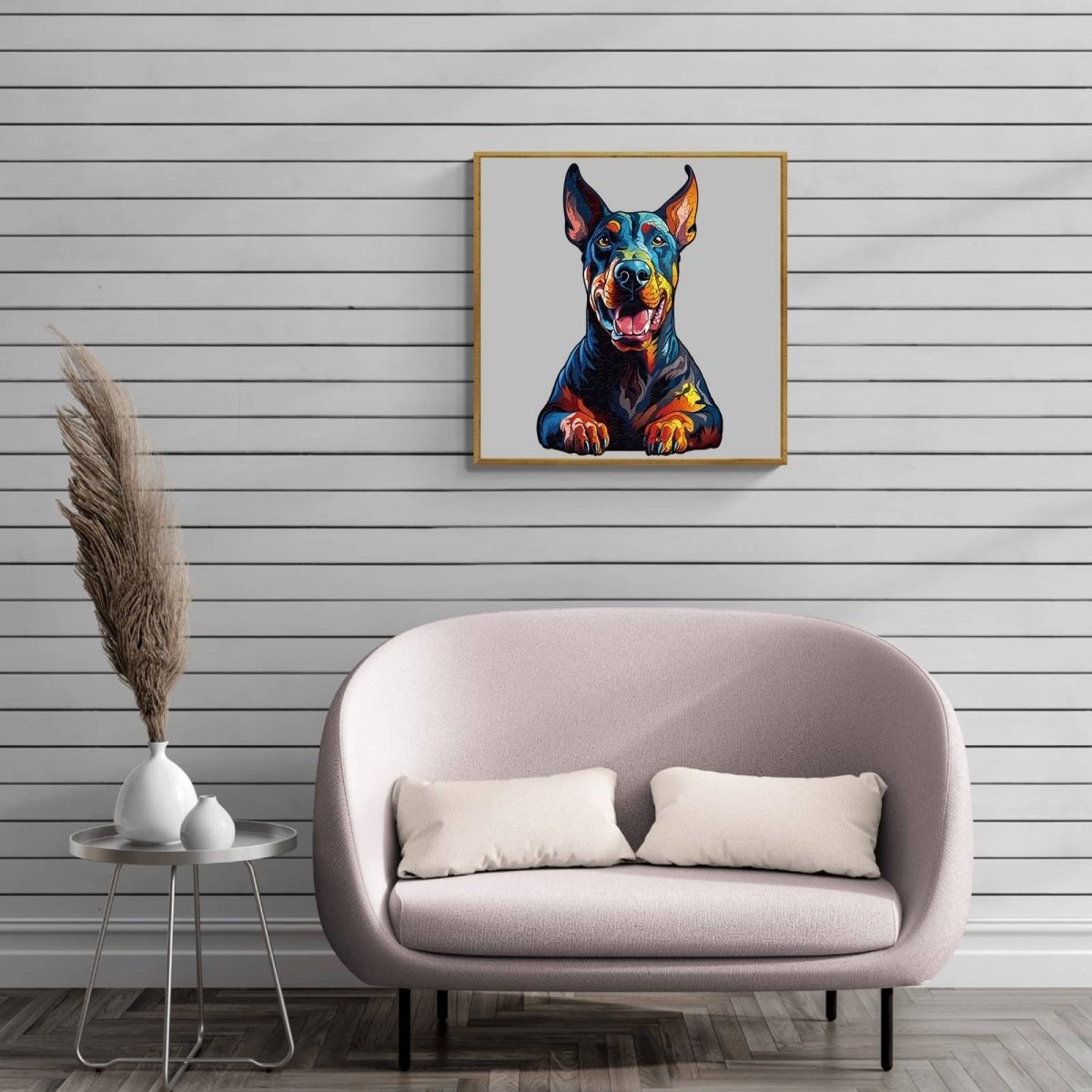 Doberman Pinscher Wooden Jigsaw Puzzle - KAAYEE Puzzle