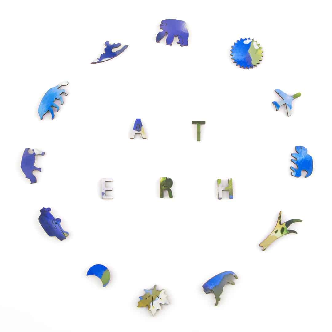 EARTH Wooden Jigsaw Puzzle - KAAYEE Puzzle