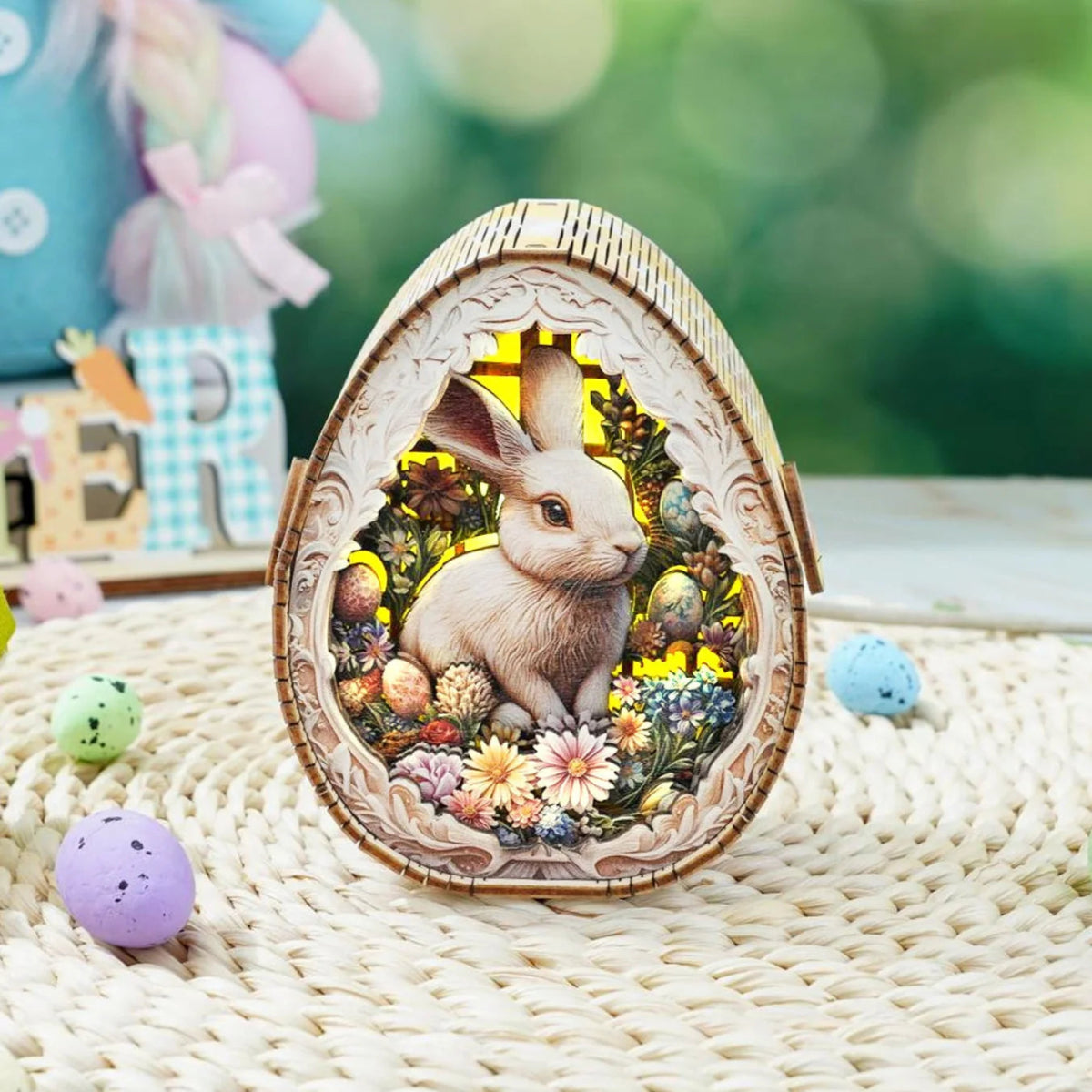 Easter Egg Messenger Night Light - KAAYEE Puzzle