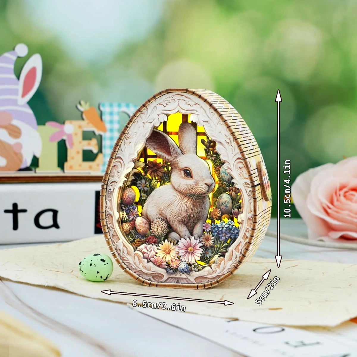 Easter Egg Messenger Night Light - KAAYEE Puzzle