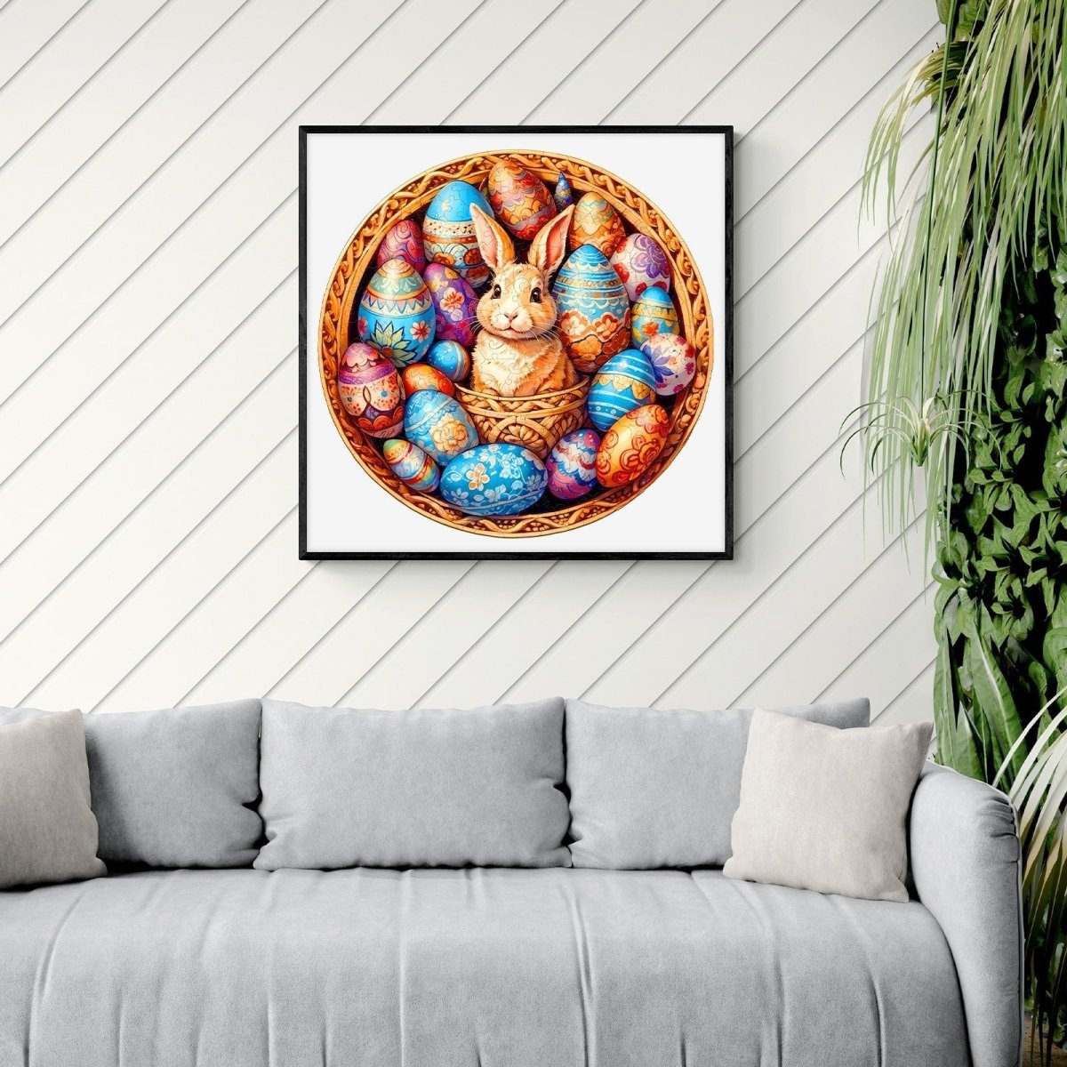 Easter Egg Wooden Jigsaw Puzzle - KAAYEE Puzzle