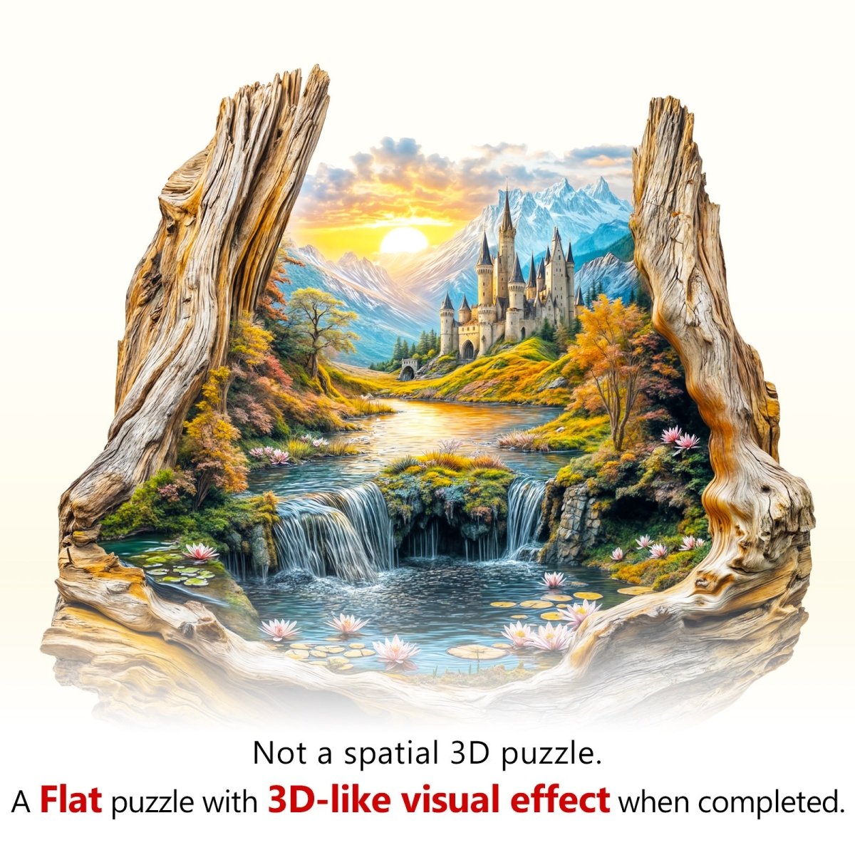 Enchanted Frame - 2 Wooden Jigsaw Puzzle - KAAYEE Puzzle