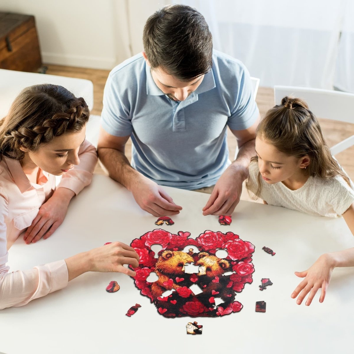 Eternal Embrace Wooden Jigsaw Puzzle - KAAYEE Puzzle