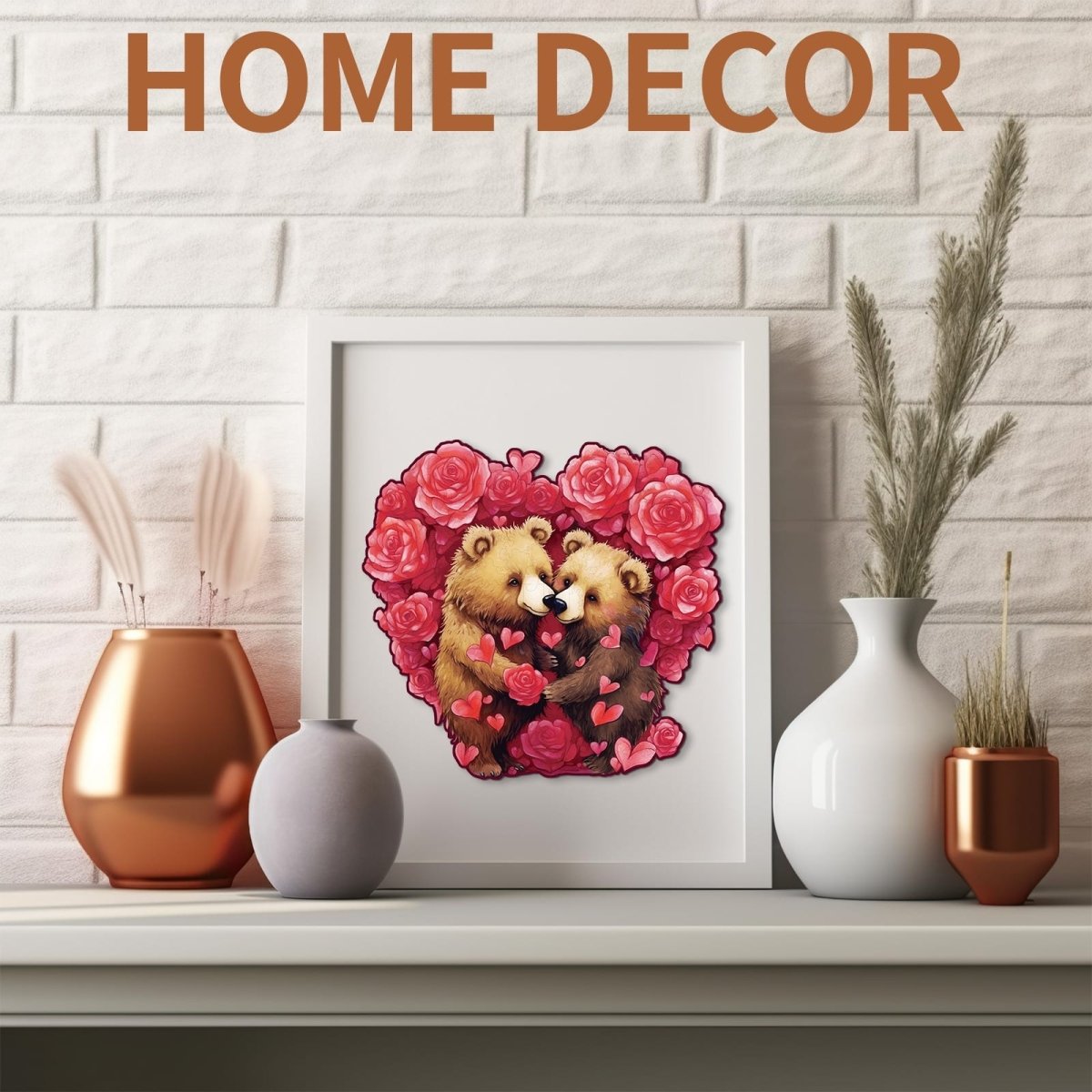 Eternal Embrace Wooden Jigsaw Puzzle - KAAYEE Puzzle