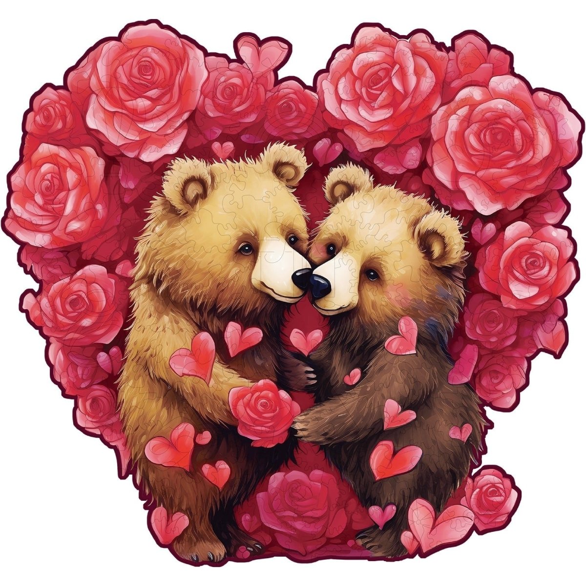 Eternal Embrace Wooden Jigsaw Puzzle - KAAYEE Puzzle