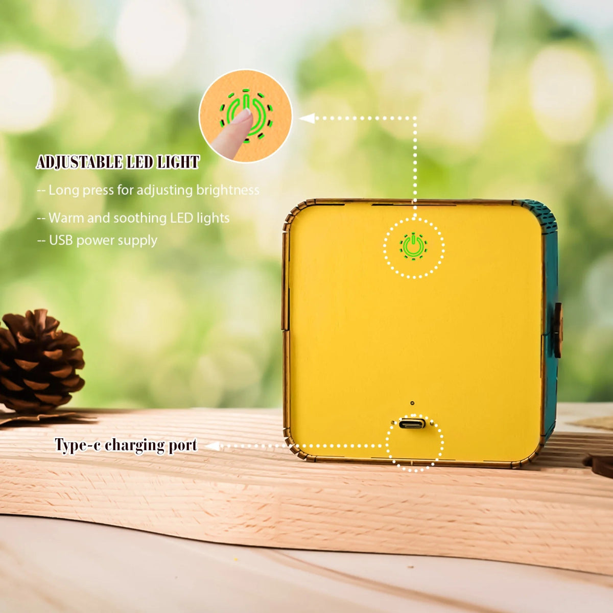 Fantasy Mountains Night Light - KAAYEE Puzzle