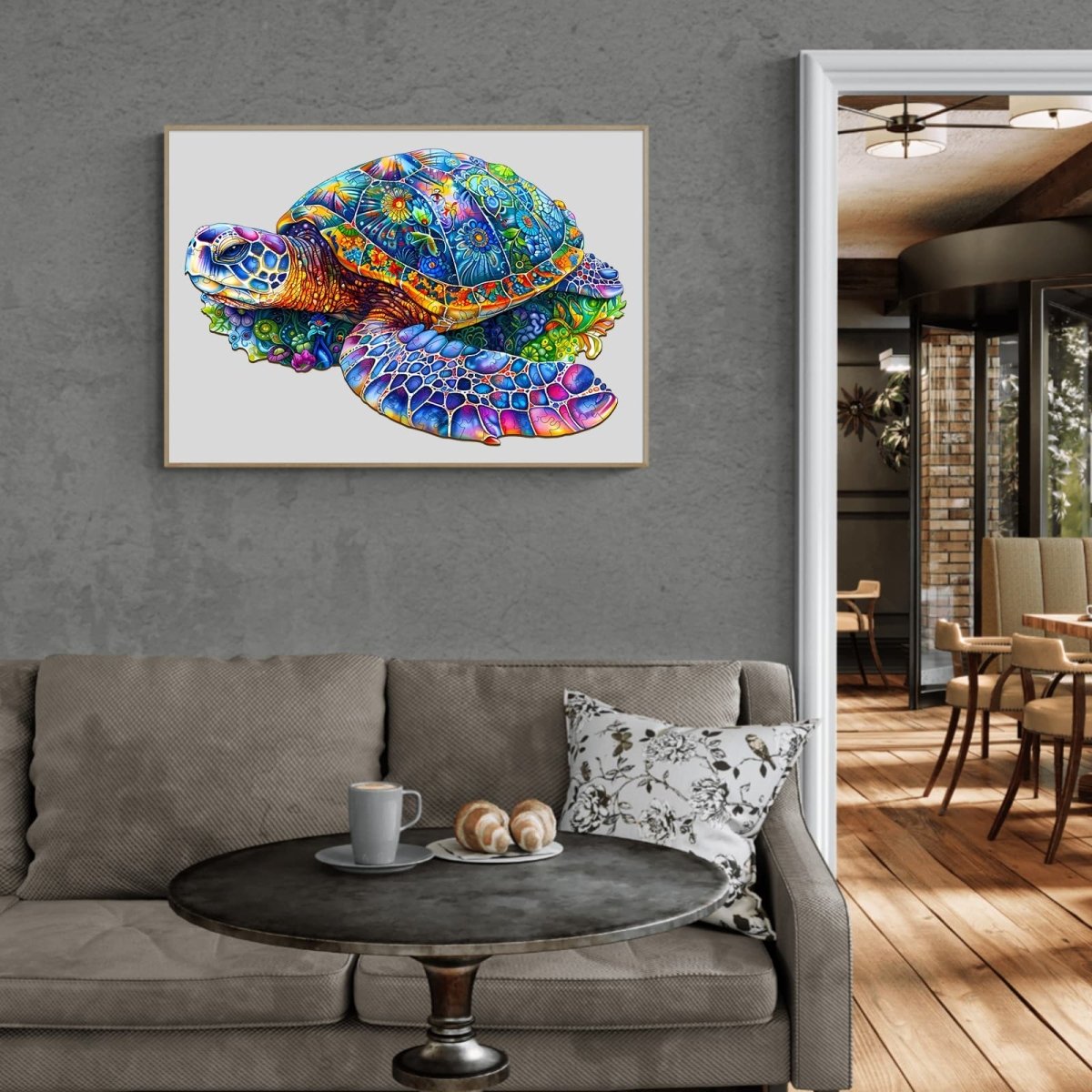 Fantasy Turtle Wooden Jigsaw Puzzle - KAAYEE Puzzle