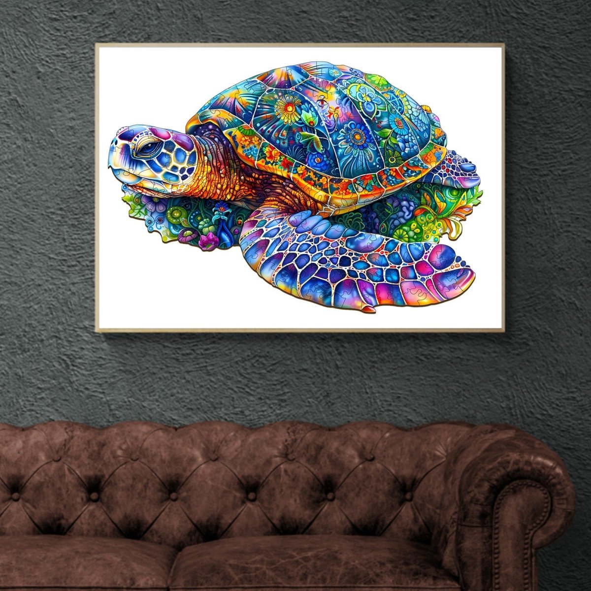 Fantasy Turtle Wooden Jigsaw Puzzle - KAAYEE Puzzle
