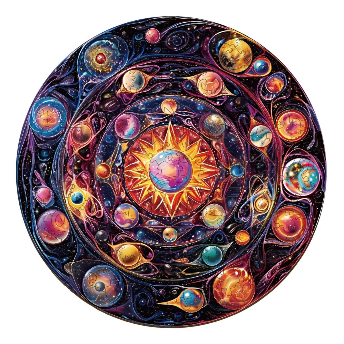 Fantasy Universe Wooden Jigsaw Puzzle - KAAYEE Puzzle