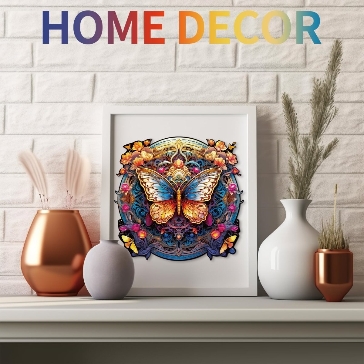 Flapping butterfly Wooden Jigsaw Puzzle - KAAYEE Puzzle