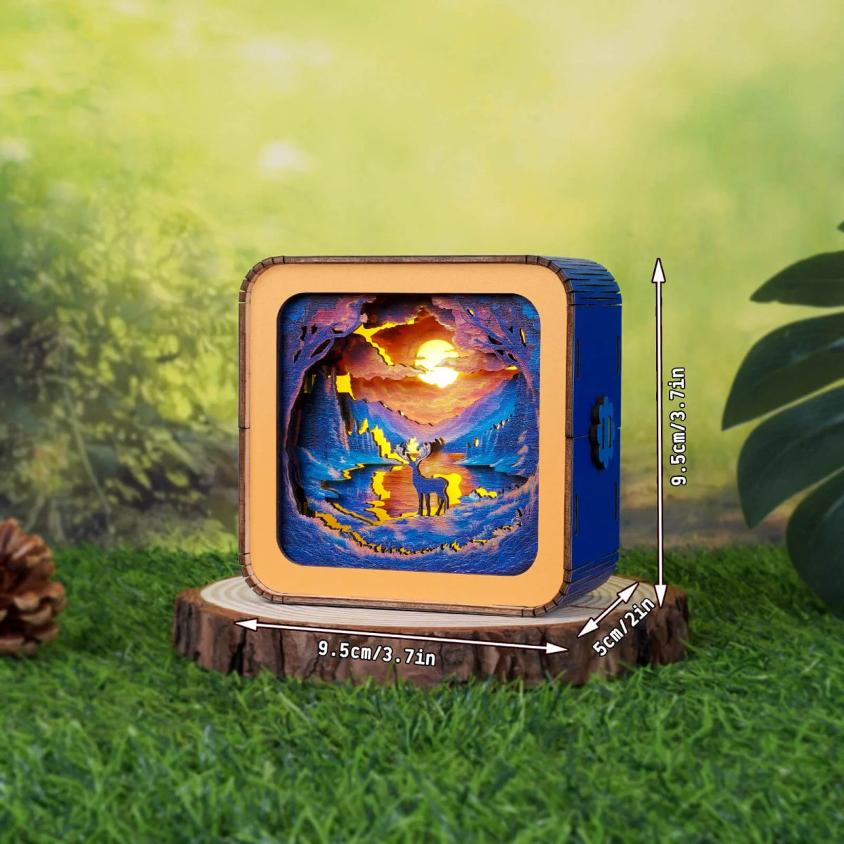 Forest Fantasy Deer Night Light - KAAYEE Puzzle