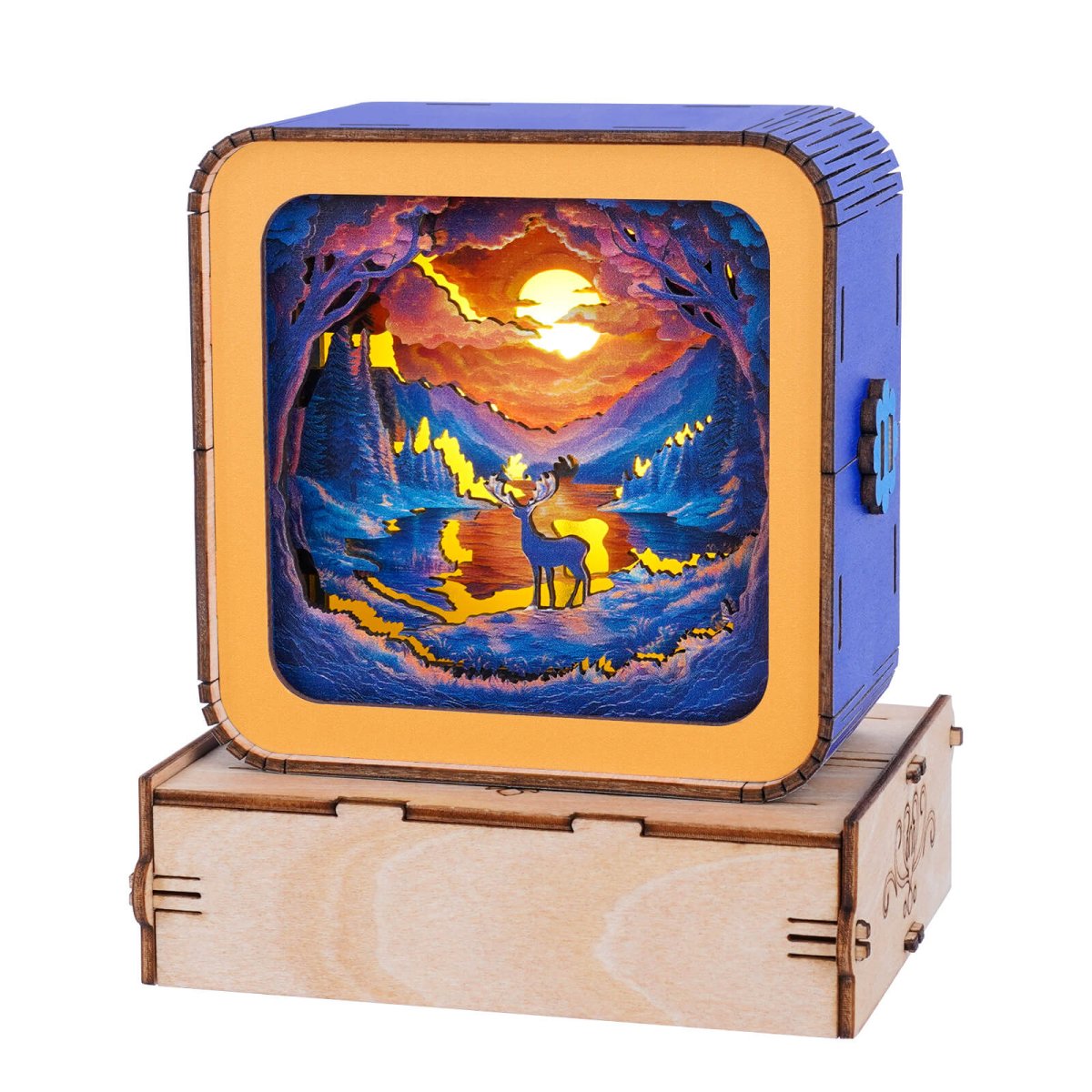 Forest Fantasy Deer Night Light - KAAYEE Puzzle