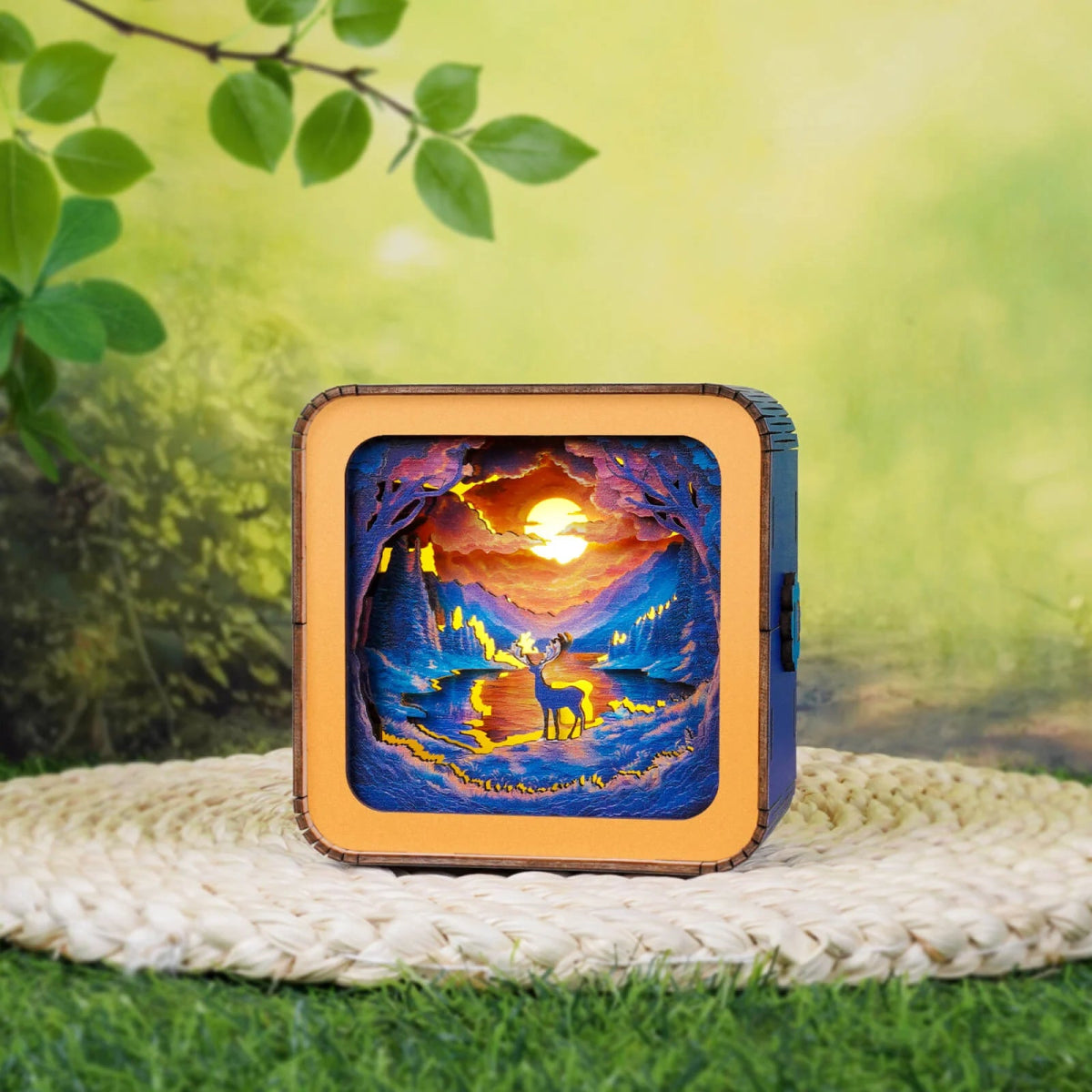 Forest Fantasy Deer Night Light - KAAYEE Puzzle