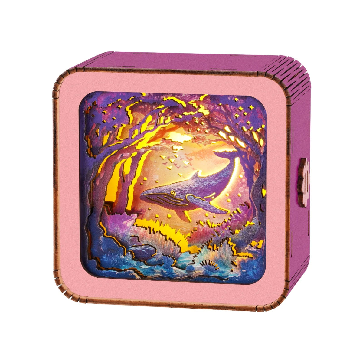 Forest Fantasy Whale Night Light - KAAYEE Puzzle