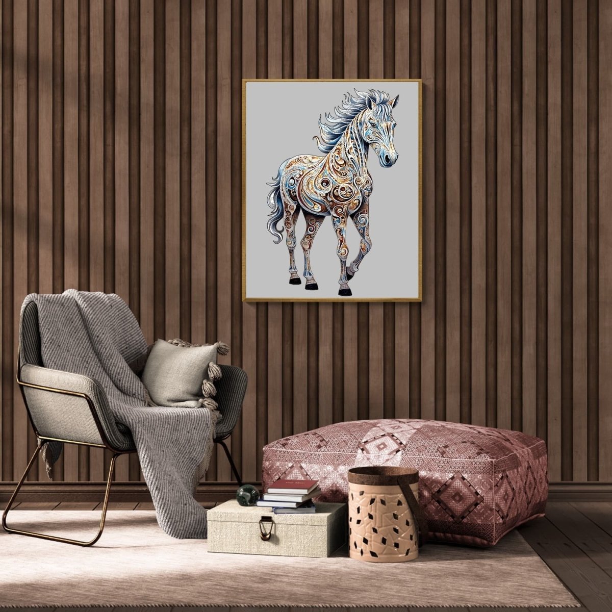 Free Zebra 2 Wooden Jigsaw Puzzle - KAAYEE Puzzle