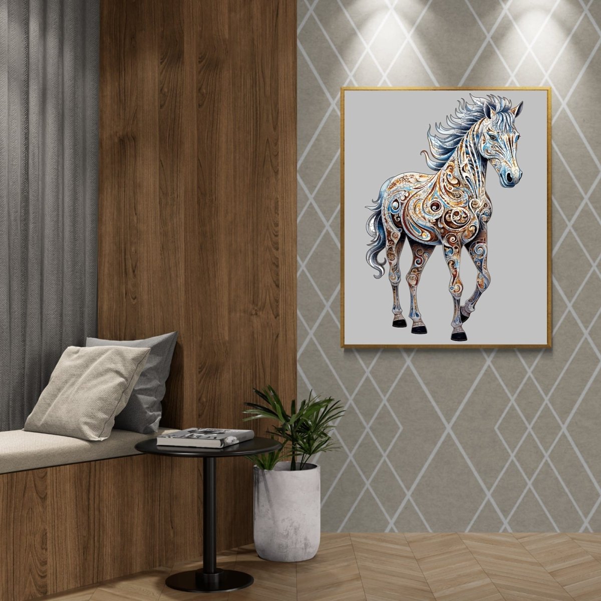 Free Zebra 2 Wooden Jigsaw Puzzle - KAAYEE Puzzle