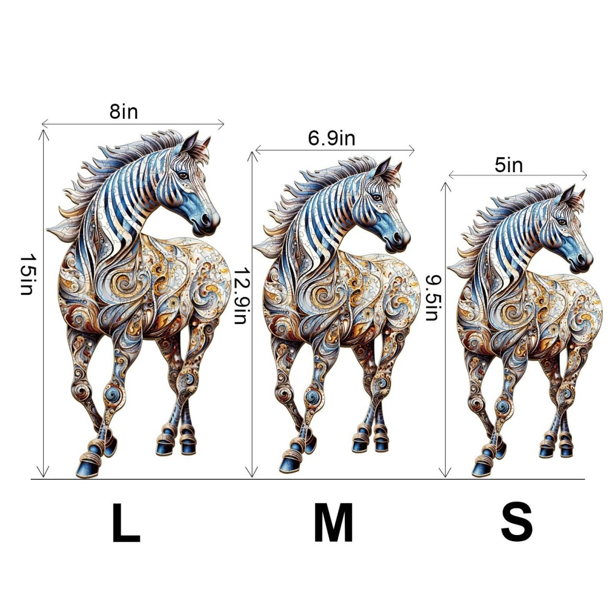 Free Zebra Wooden Jigsaw Puzzle - KAAYEE Puzzle