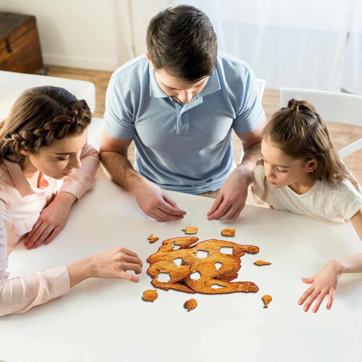 Fried Chicken Wooden Jigsaw Puzzle - KAAYEE Puzzle