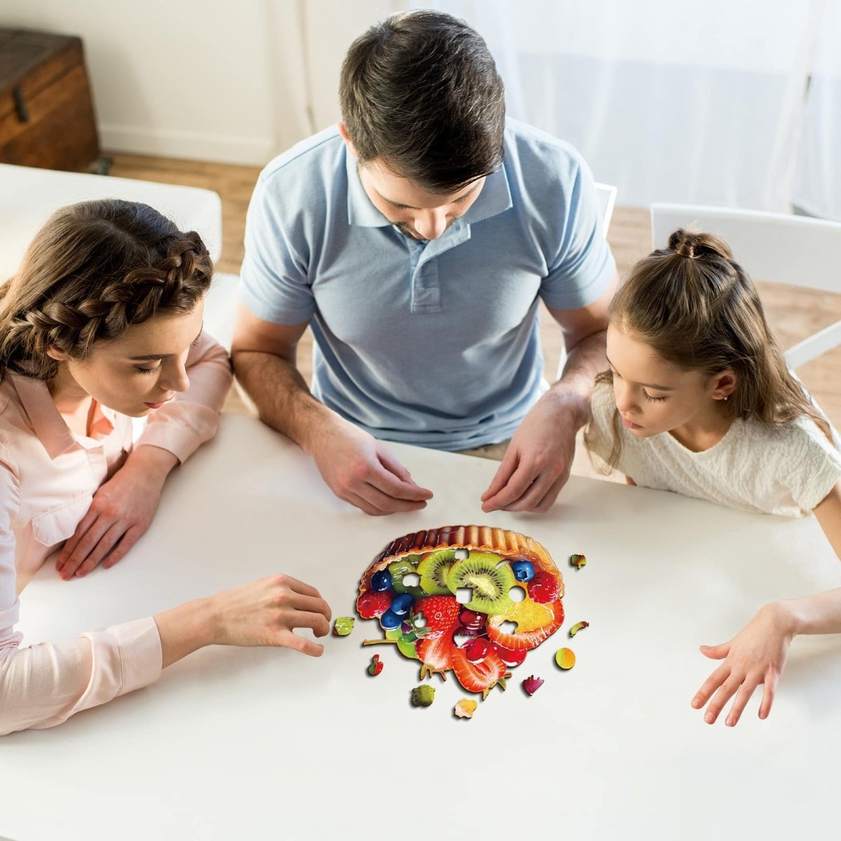 Fruit Pie Wooden Jigsaw Puzzle - KAAYEE Puzzle