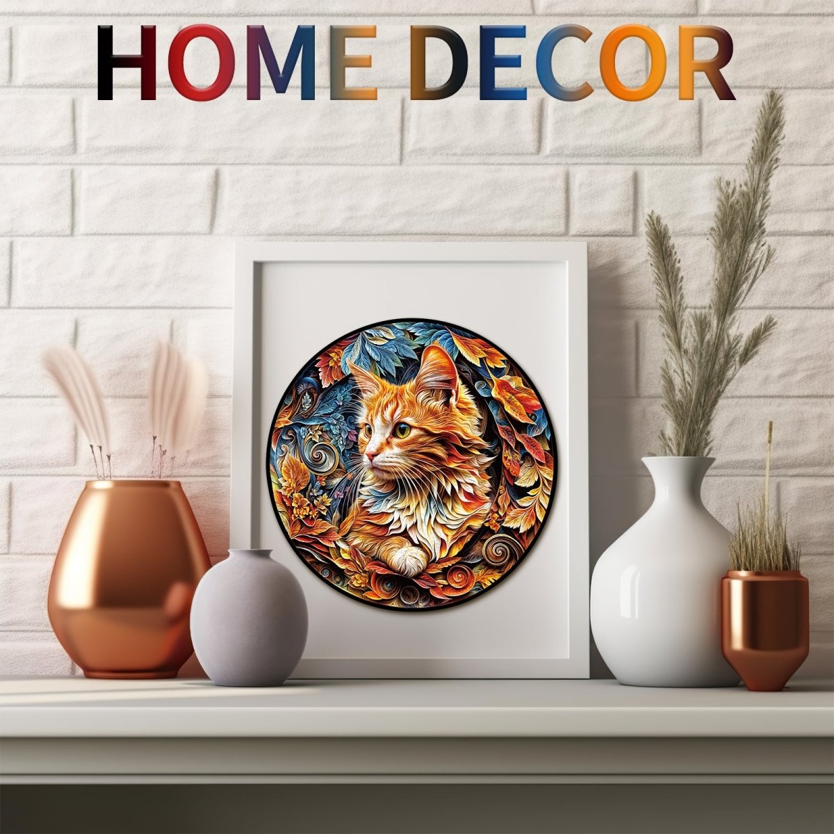 Gentle Kitten Wooden Jigsaw Puzzle - KAAYEE Puzzle