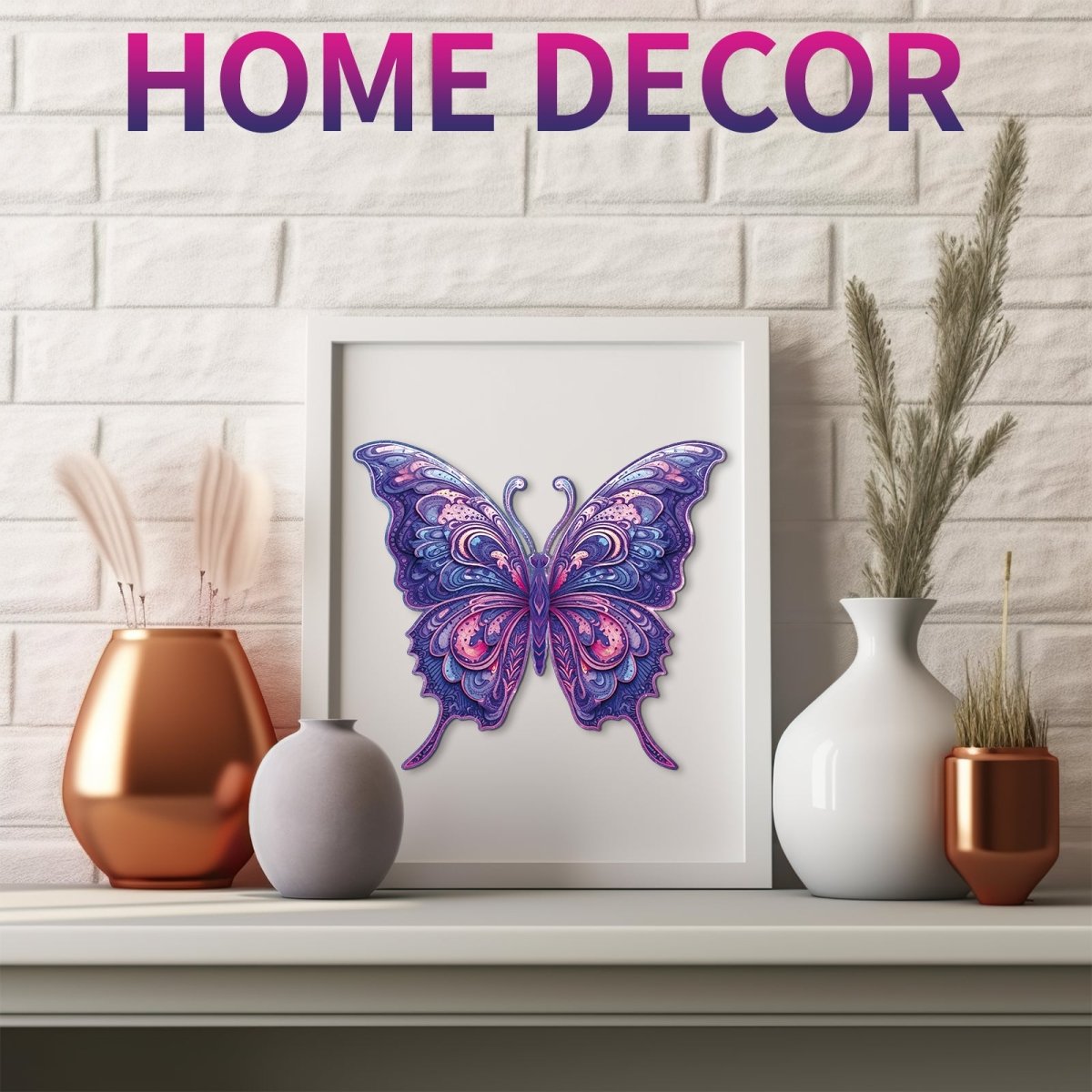 Gorgeous Butterfly Wooden Jigsaw Puzzle - KAAYEE Puzzle