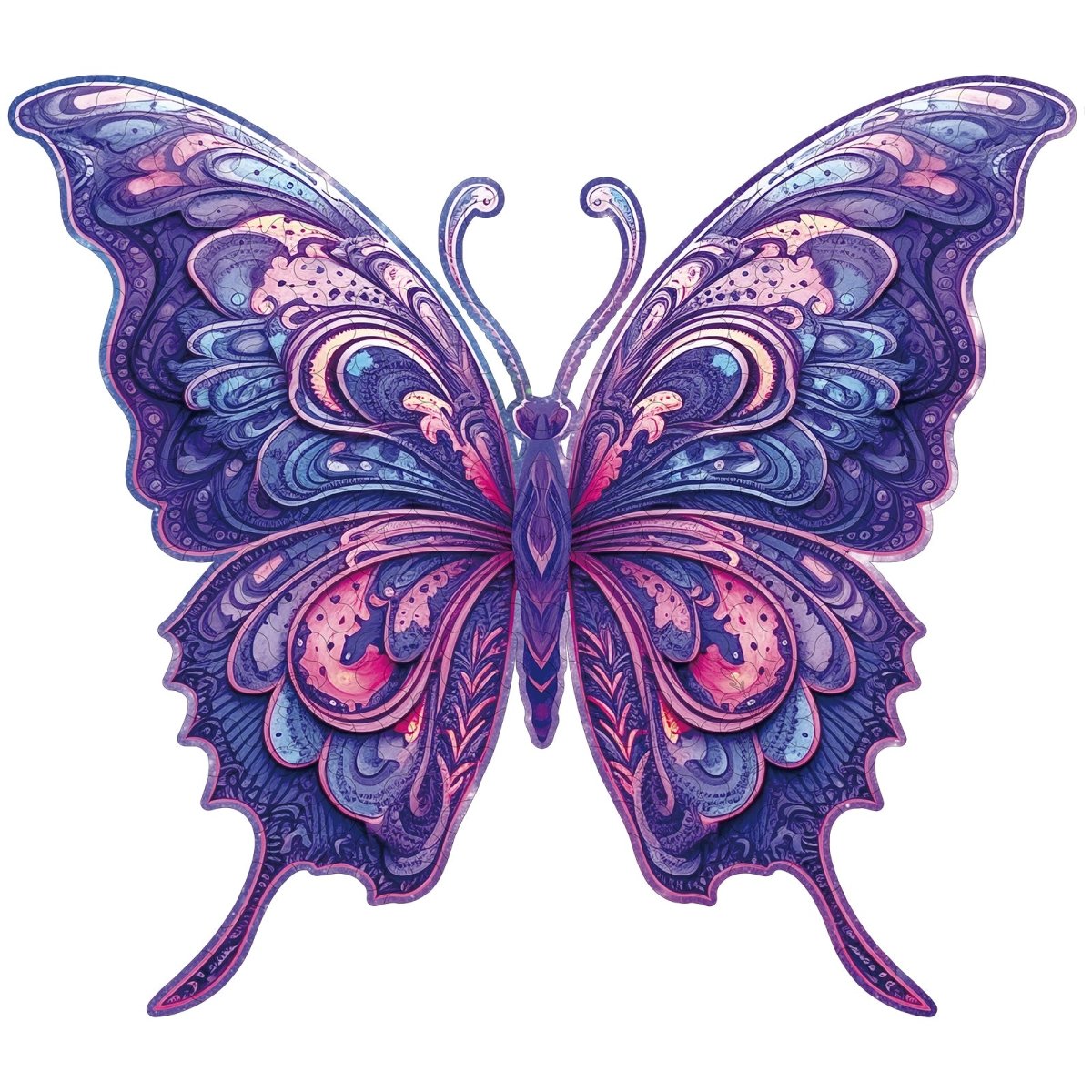 Gorgeous Butterfly Wooden Jigsaw Puzzle - KAAYEE Puzzle