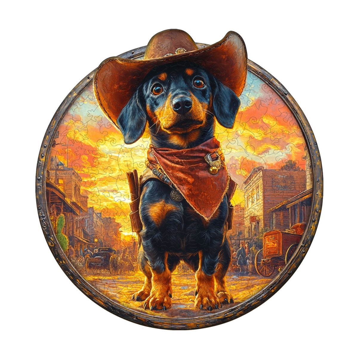 Guardian of the Town Wooden Jigsaw Puzzle - KAAYEE Puzzle