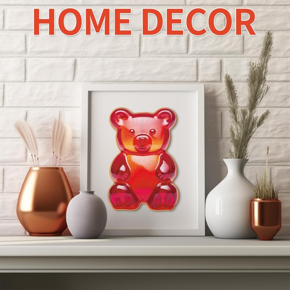 Gummy Bear Wooden Jigsaw Puzzle - KAAYEE Puzzle